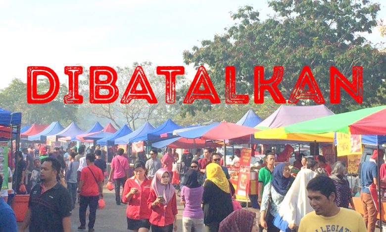 Selangor Batal Bazar Ramadhan