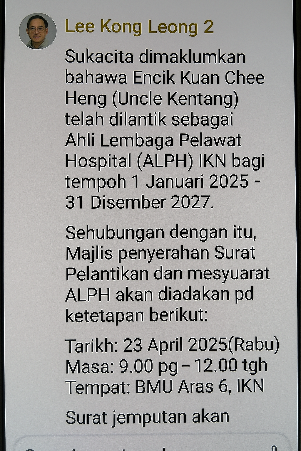 Pelantikan Bersejarah: Terima Kasih Penyokong, Ini Kemenangan Kita Bersama Pelantikan Bersejarah: Terima Kasih Penyokong, Ini Kemenangan Kita Bersama