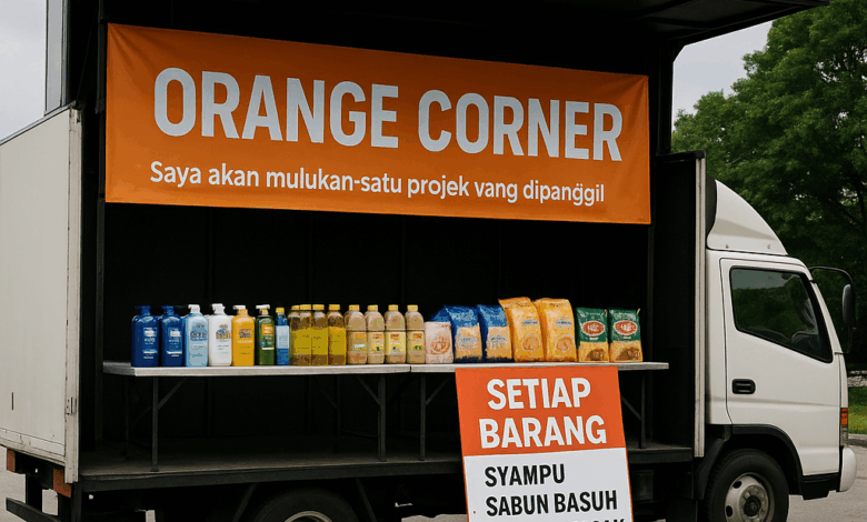 Orange Corner: Projek Amal Untuk Pesakit Kanser Cari Rezeki Dengan Bermaruah